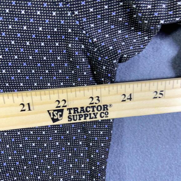 Vintage VTG Men’s Large BOBBY JONES PLAYERS Golf POLO SHIRT Navy Embroidered - Picture 4 of 9